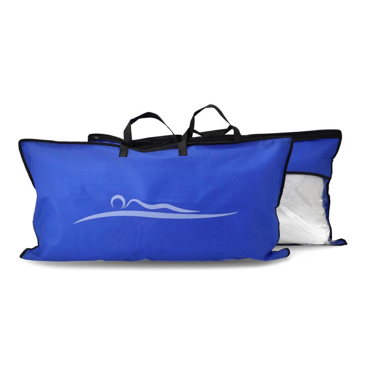 KOPFKISSEN 2er Set 40x60 - Weiß, Textil (40/60cm)