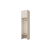 GARDEROBE SUN 58/45/237 cm in Macadamia - Kaschmir, Holzwerkstoff (58/237/45cm) - Deine Möbel 24