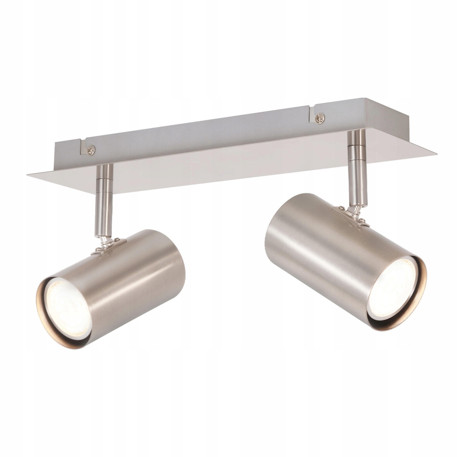 STRAHLER Ingrid 2-flammig 27/6/17 cm - Silberfarben, Metall (27/6/17cm) - Nettlife