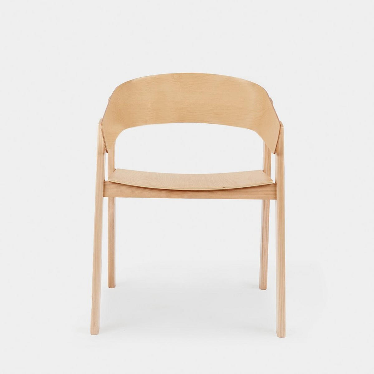 ESSZIMMERSTUHL Niha Natürlich 57 cm x 75 cm - Naturfarben, Holz (57/75/50cm)