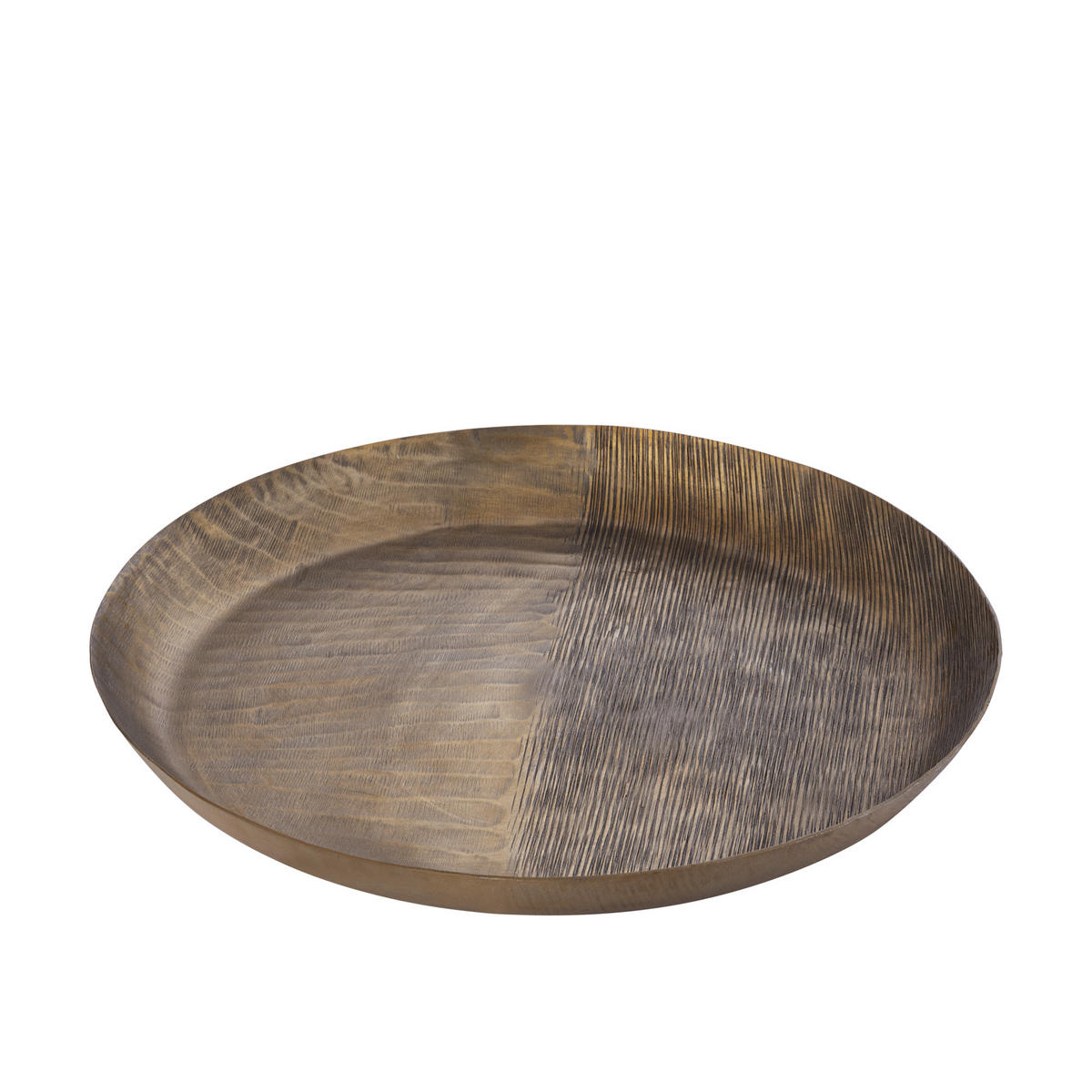 TABLETT Jowad Gold 46.5/46.5/4.5cm - Goldfarben, Metall (46.5/4.5/46.5cm) - PTMD Collection