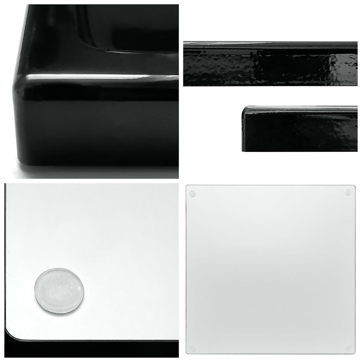 DEKOSCHALE Maya Grau Hochglanz - Grau, Holzwerkstoff (1.8cm) - Vladon