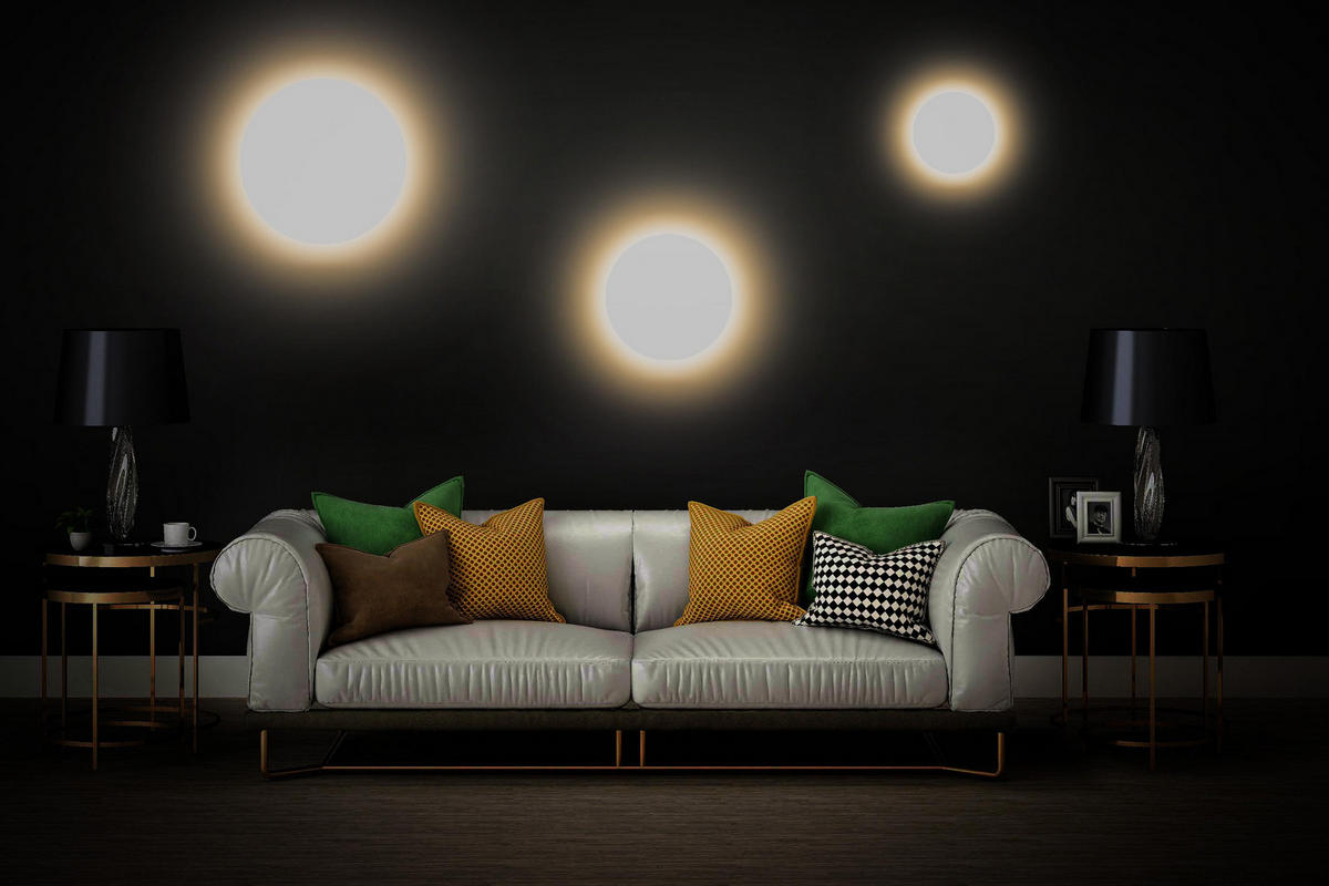 LED-DESIGN-WANDLEUCHTE - warmweißes Ambientelicht für modernes Wohnen - Weiß, Kunststoff (15/3/15cm) - Northpoint