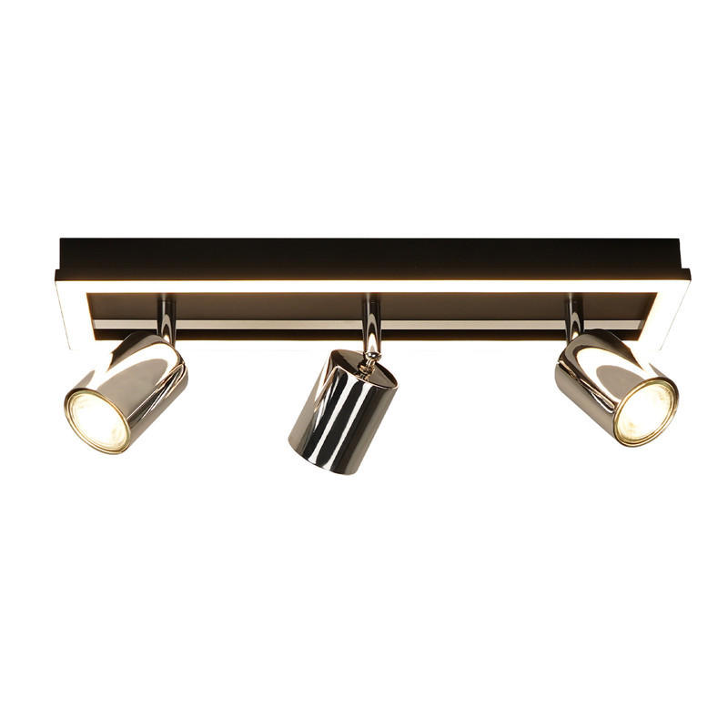 DECKENLEUCHTE Dixon 42/13/15.5cm - Schwarz, Metall (42/13/15.5cm) - Nettlife