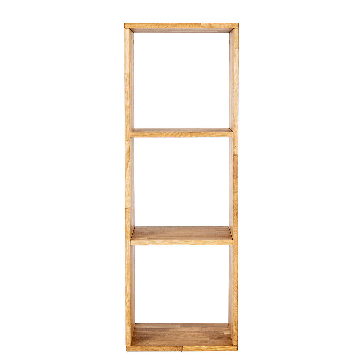 REGAL - Massivholz - Eichefarben, Holz (39/112/35cm) - home24