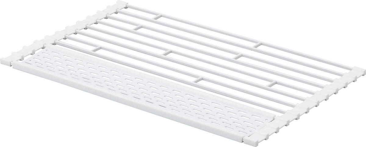 ABTROPFGESTELL 5057 Tower Weiß 0,8 x 42 x 26 cm - Weiß, Metall (42/1/26cm) - Yamazaki