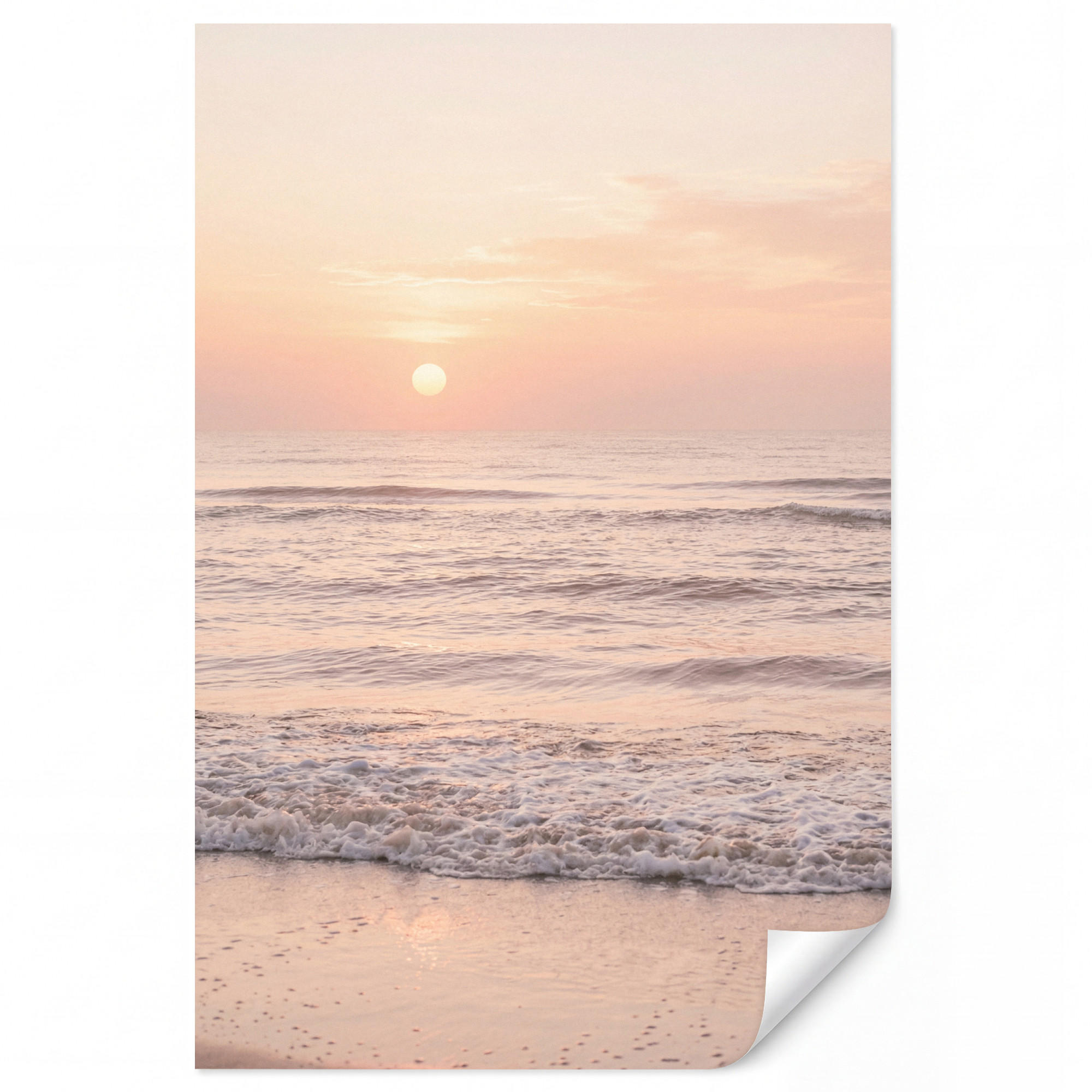 OnlyWow Tapete Hellrosa 140x200 cm