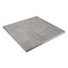 TISCHPLATTE quadratischer 60 cm, Grau - Anthrazit/Grau, Holz (60/2/60cm) - Oviala