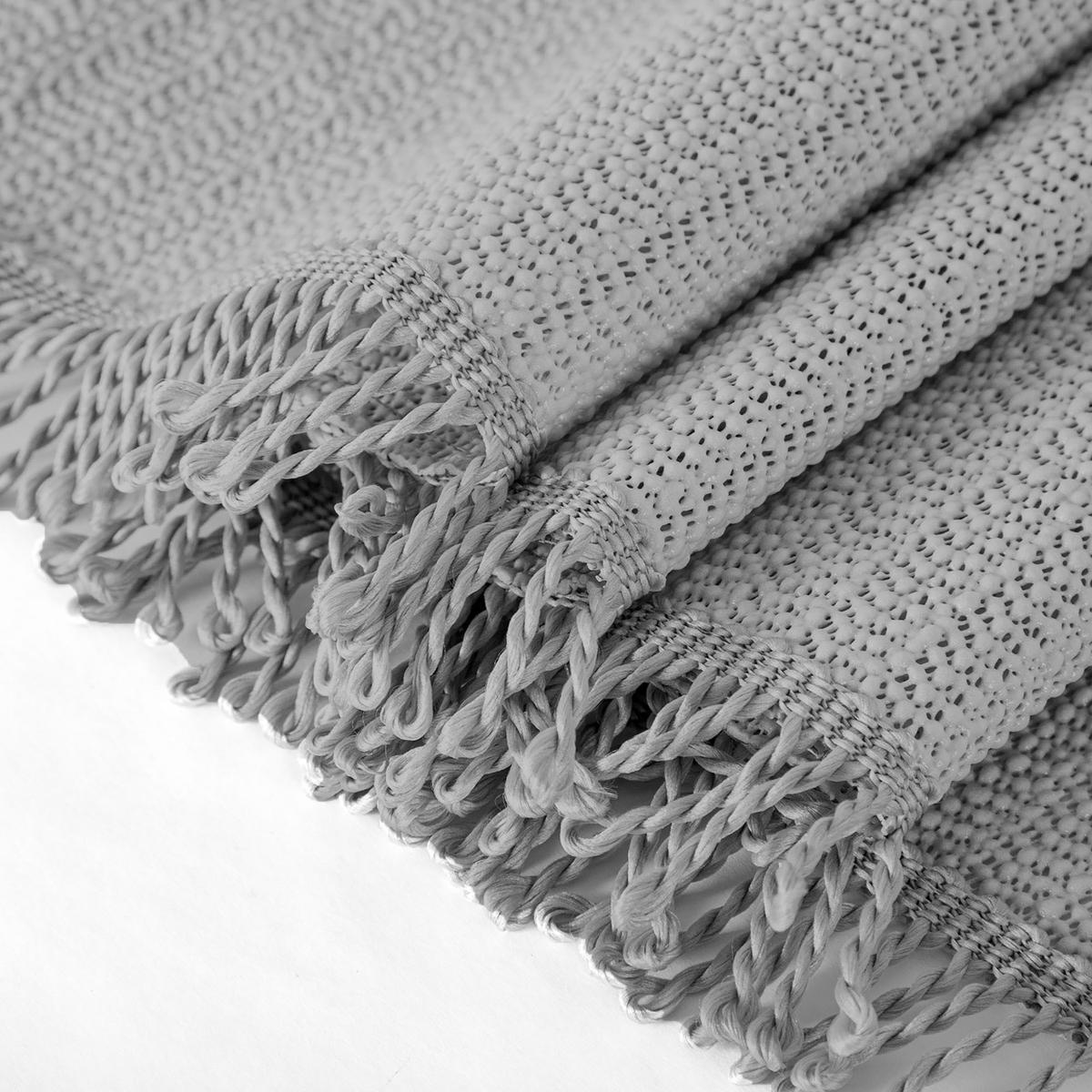 TISCHDECKE Gartentischdecke Hellgrau 110x140 cm Weichschaum - Hellgrau, Textil (110/140cm) - TiborTex