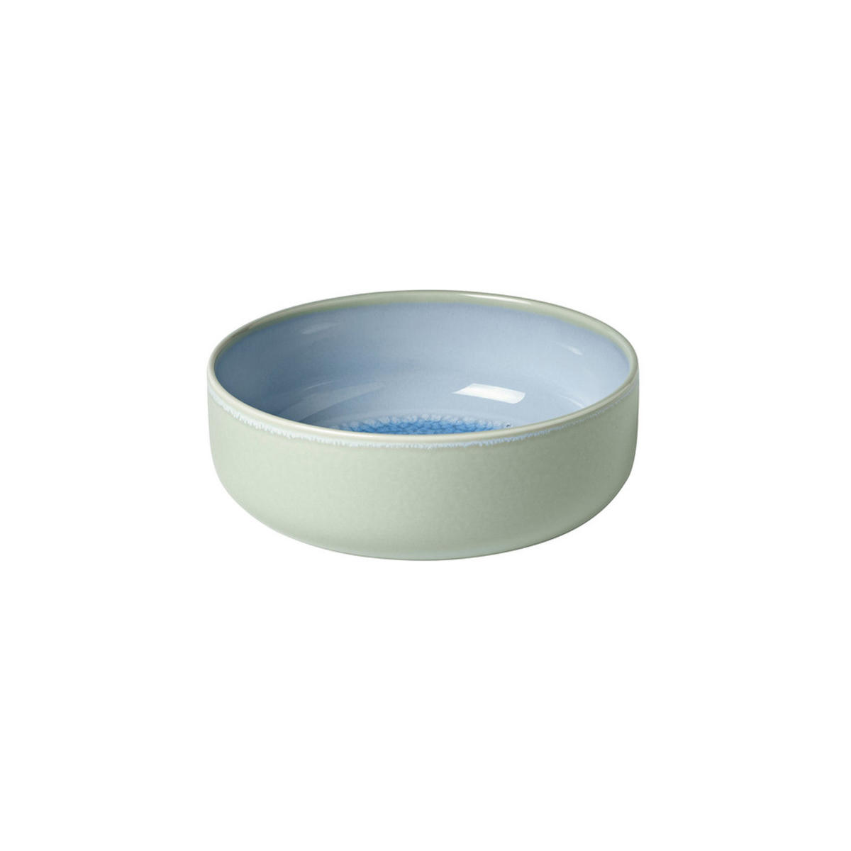 FRÜHSTÜCKS-SET Crafted Blueberry türkis 6er Set - Türkis, Keramik (1/1/1cm) - like.Villeroy & Boch