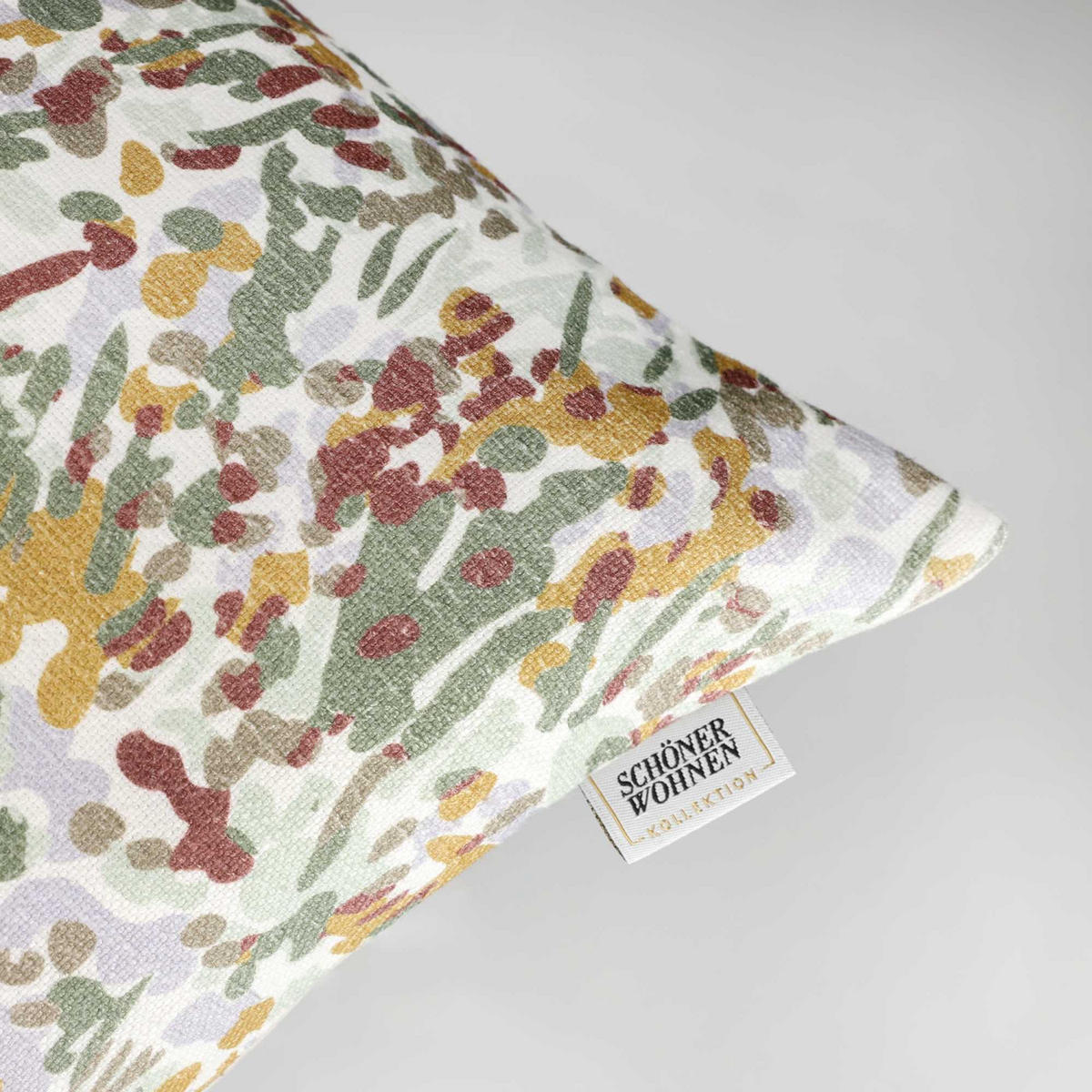 KISSENHÜLLE JARDIN - Grau, Textil (58/38cm) - Schöner Wohnen