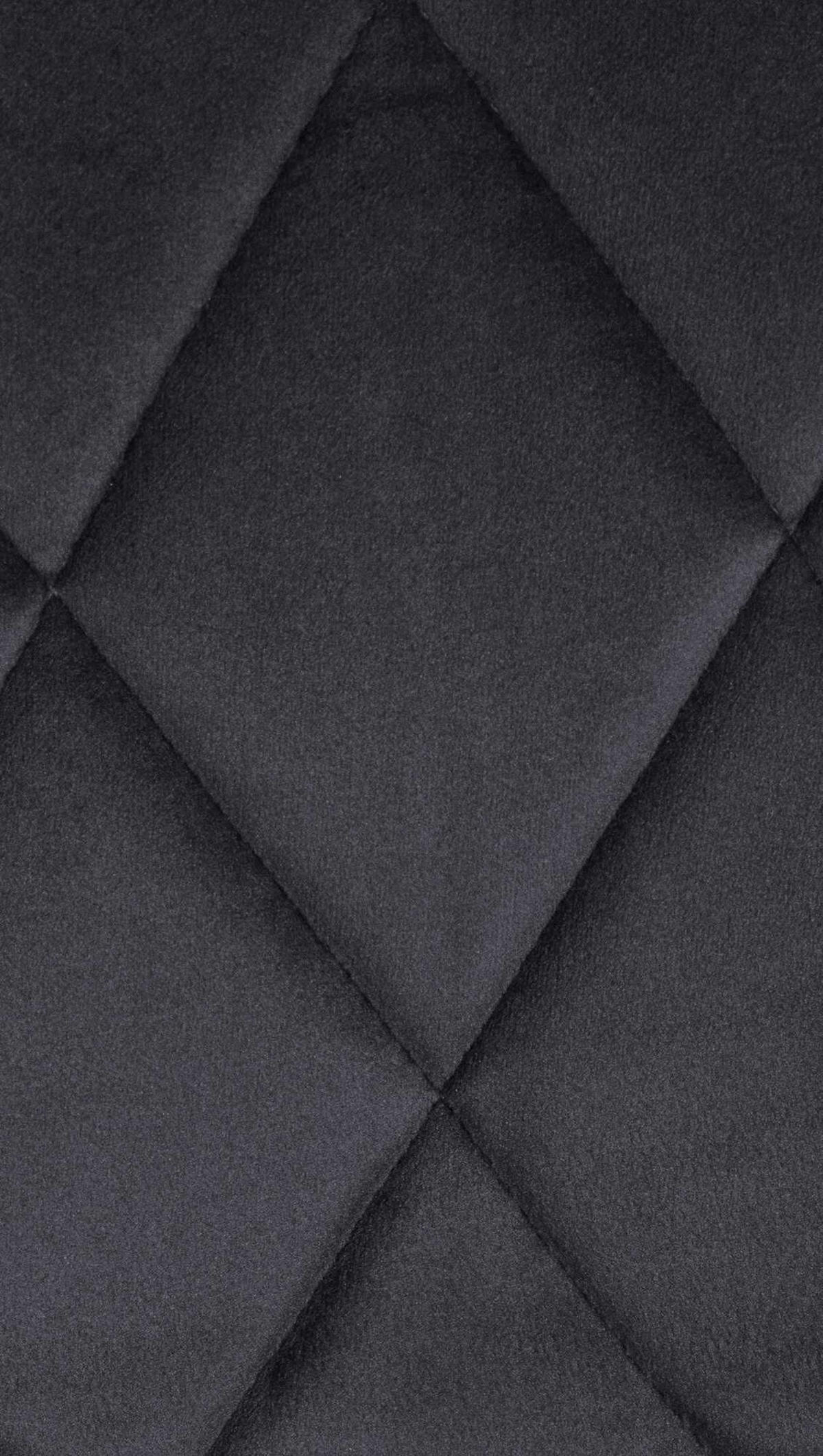 BARHOCKER Stoff dunkelgrau - Chromfarben/Dunkelgrau, Textil/Metall (46/83/49cm) - CLP