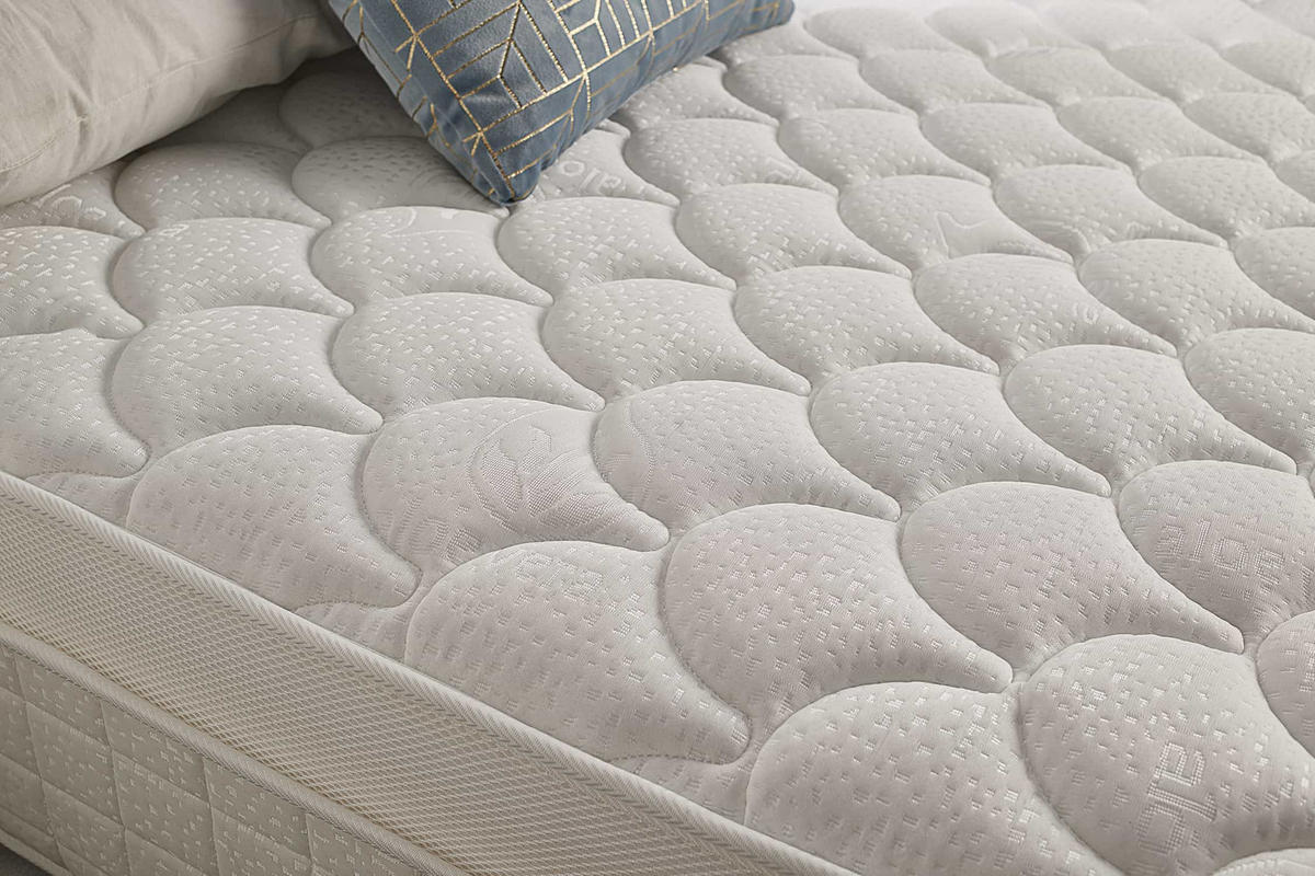 MATRATZE Box Spring Premier - 180X200, 30cm - Weiß, Textil (180/200cm) - Moonia