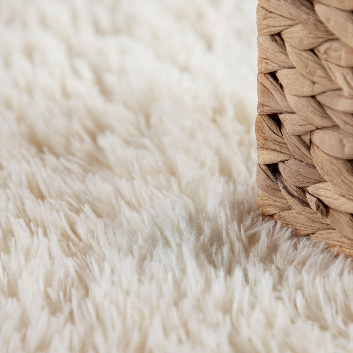 HOCHFLORTEPPICH 60/100 cm Silky 591 - Creme, Textil (60/100cm) - Paco Home