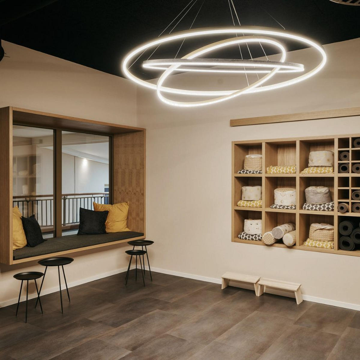 LED-HÄNGELAMPE Ring Gold Ø 80cm - Goldfarben, Metall (80/80/3.3cm) - s.luce