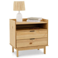 NACHTTISCH TEPERA - Braun, Holz (64/64/41cm) - IDIMEX