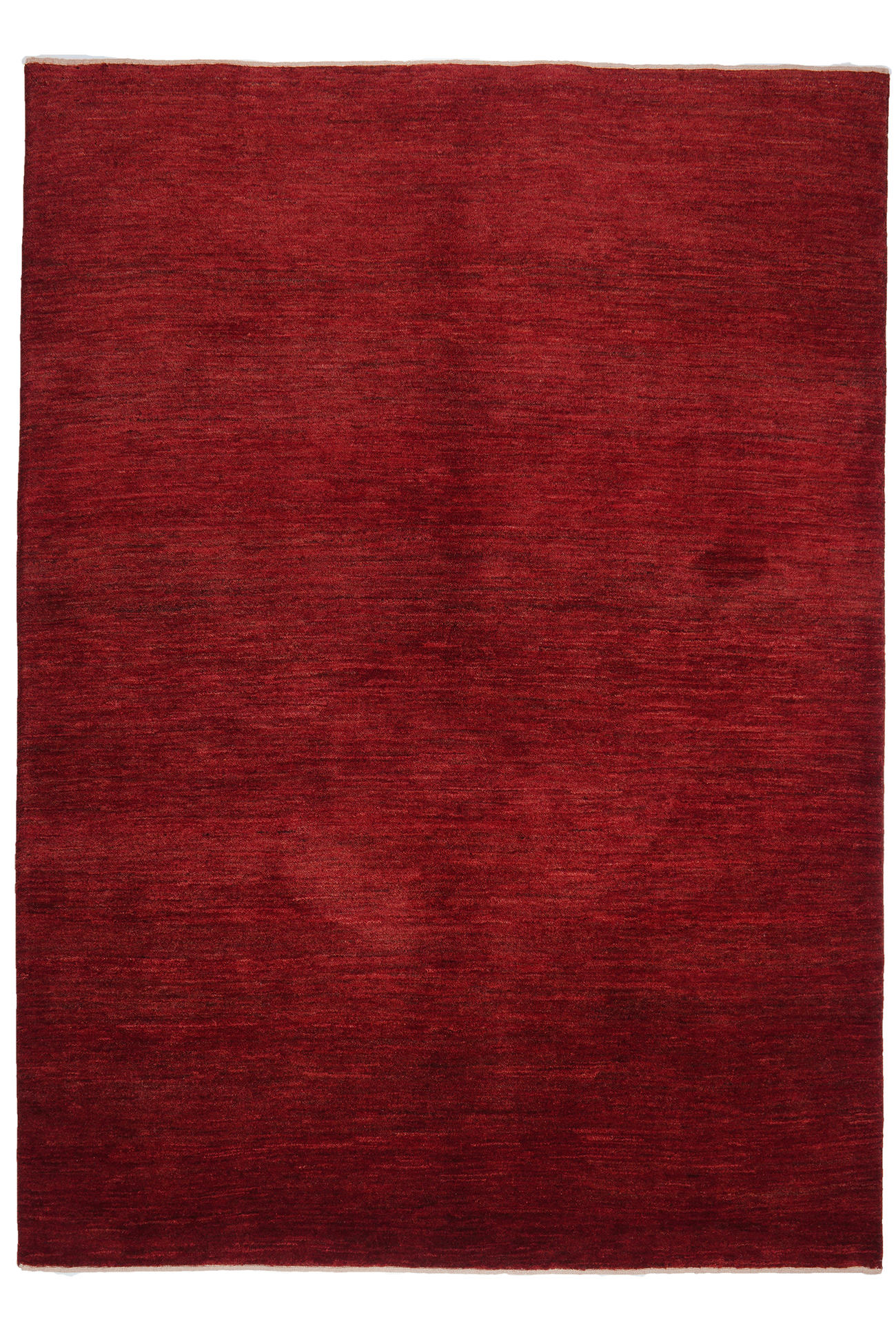 TEPPICH Rizbaf Rot 208/150 cm Schurwolle - Rot, Textil (150/208cm) - Looma