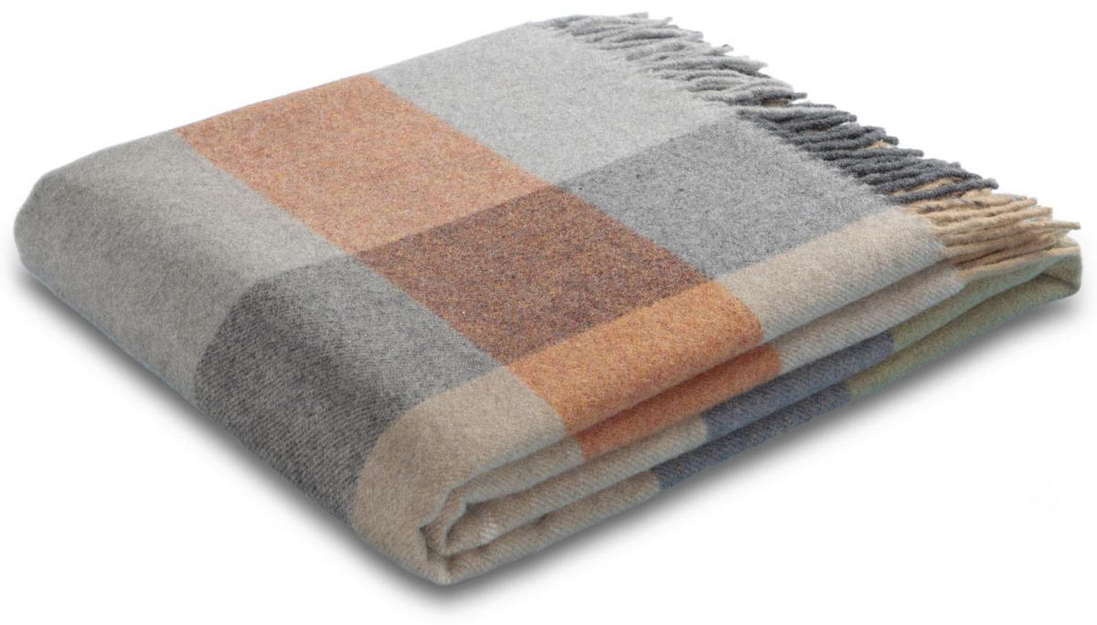 TAGESDECKE Plaid Quito Autumn 130 x 170cm - Multicolor, Textil (130/170cm) - Biederlack