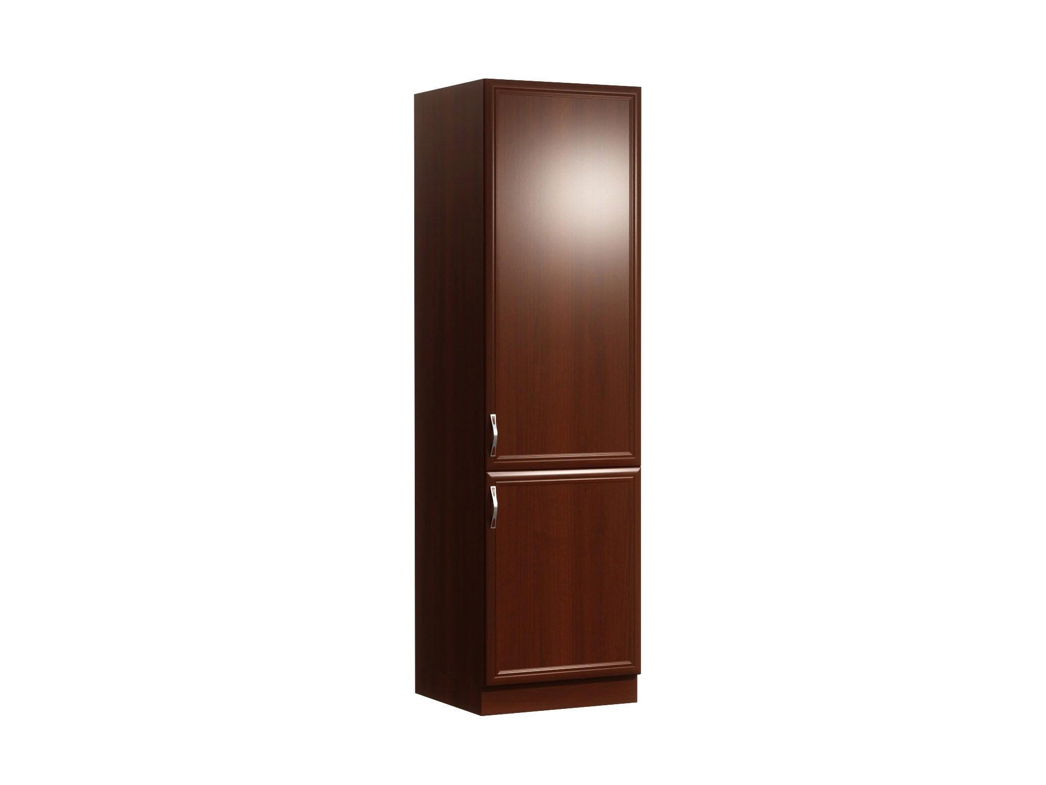 Royal24_Markt Kühlumbauschrank Walnuss 60x212x58 cm