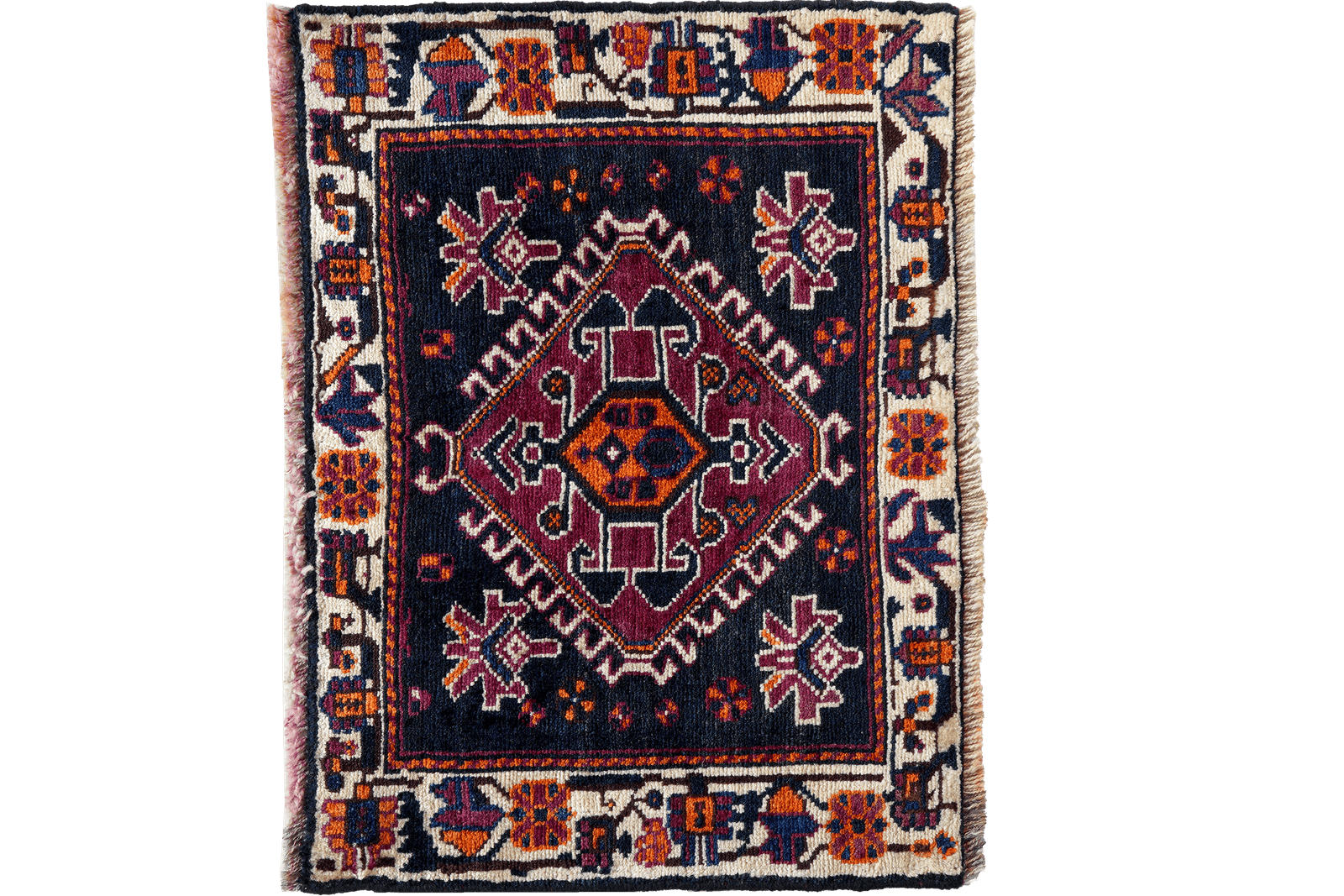 ORIENTTEPPICH handgeknüpft Gashgai Blau 70/52 cm Schurwolle - Blau, Textil (52/70cm) - Looma