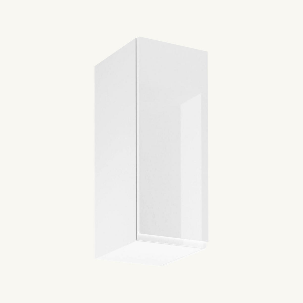 ECKKÜCHE 300x140 cm Glanzia – KU-S08 – Weiß / Grau – Hochglanz - Weiß Hochglanz, Holzwerkstoff (300/212/140cm) - hi-markt