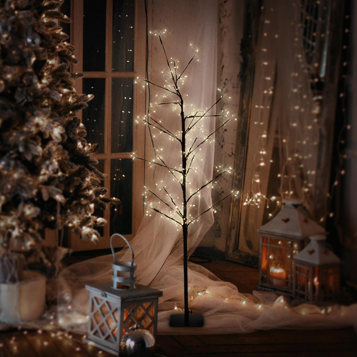 WEIHNACHT Baum - Braun, Kunststoff (45/120/45cm) - ECD-Germany