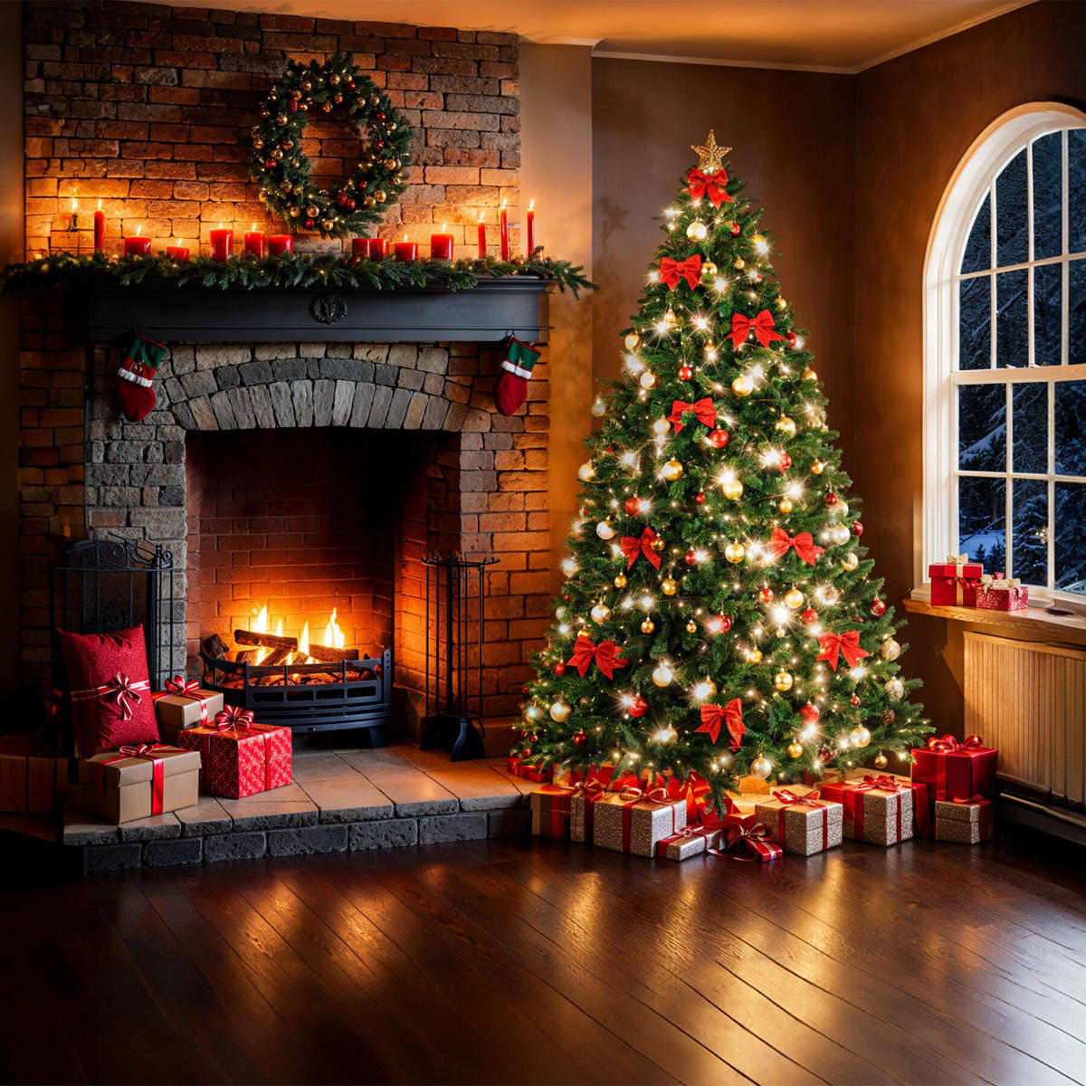 SET WEIHNACHTSBAUM MIT LICHTERKETTE ,pulverbeschichteter Metallständer mit Kunststoffkappen,grün - Grün, Kunststoff (230cm) - tectake