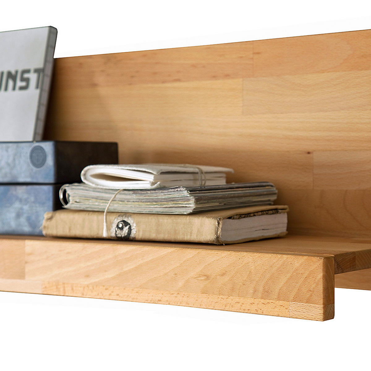 WANDBOARD - Kernbuche, Holz (150/27/22cm) - home24