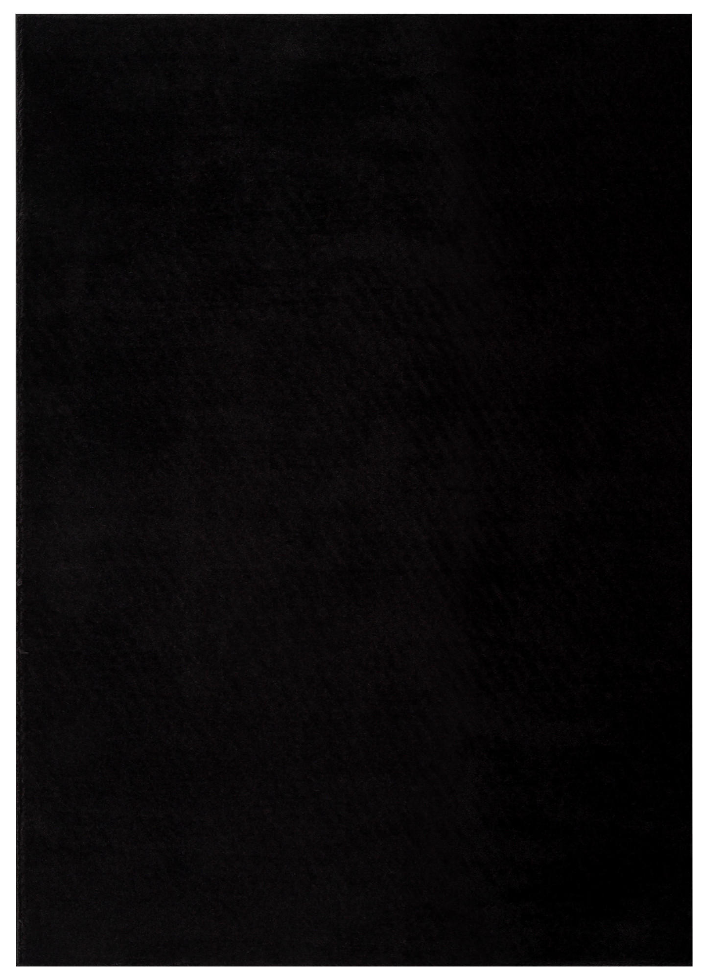 TEPPICH CUDDLE Schwarz 200/290 cm - Schwarz, Kunststoff (200/290cm)