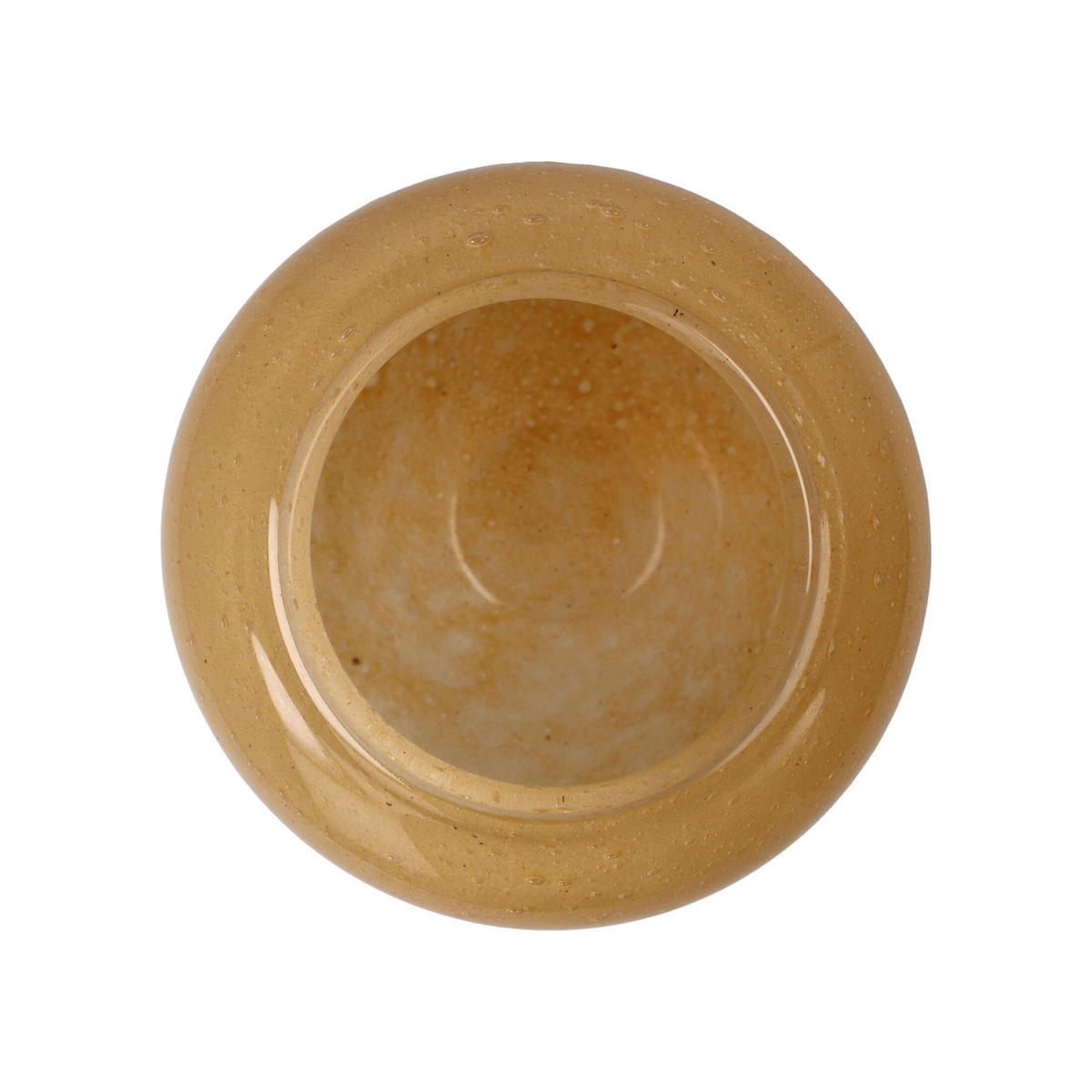 VASE Shiny Sand, Glas, Sand, 11.5 cm - Beige, Glas (11.5cm) - Goebel