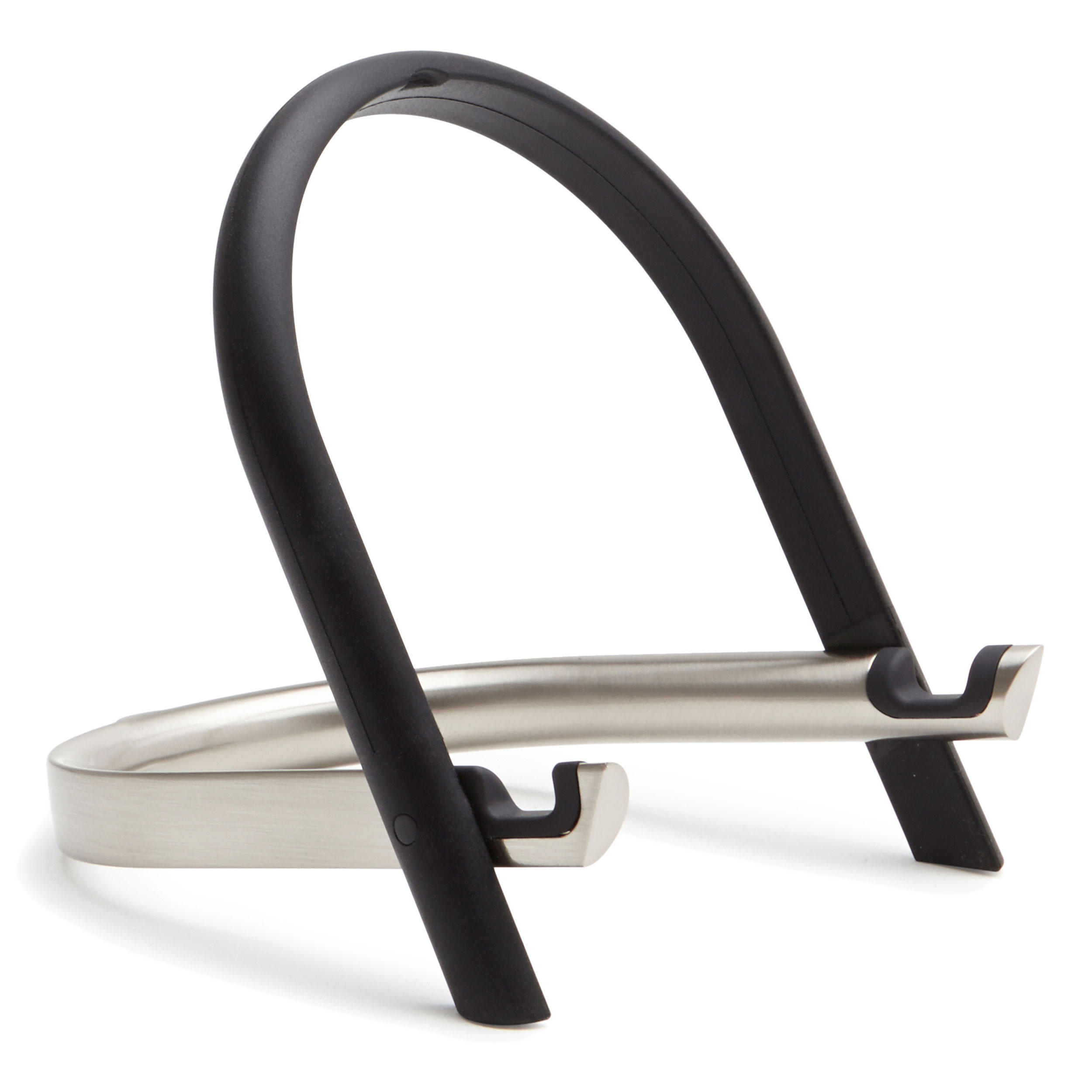 TABLETHALTER Udock, Schwarz - Schwarz, Kunststoff (15.88/1.6/13.34cm) - Umbra