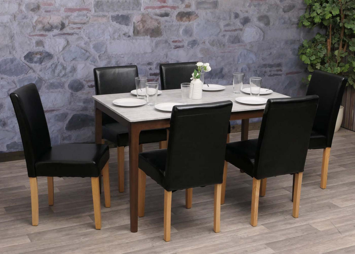 ESSZIMMERSTUHL Hochglanz Schwarz, Braun - Schwarz Hochglanz/Braun, Textil (43/90/56cm) - MCW