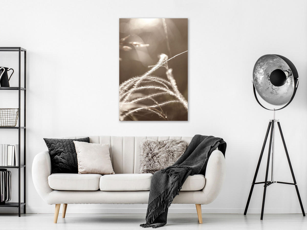 KUNSTDRUCK Beige 80/120 cm - Beige, Textil (80/120cm) - KUNSTLOFT