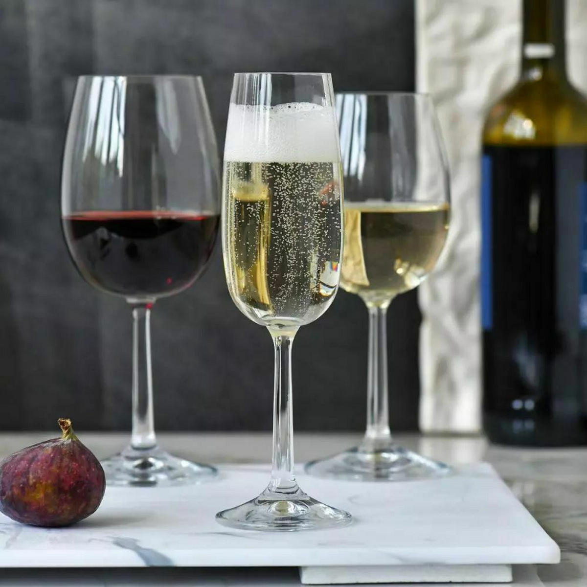 SEKTGLÄSER, 6er-Set, 175 ml - Transparent, Glas (0.17L) - Krosno Glass