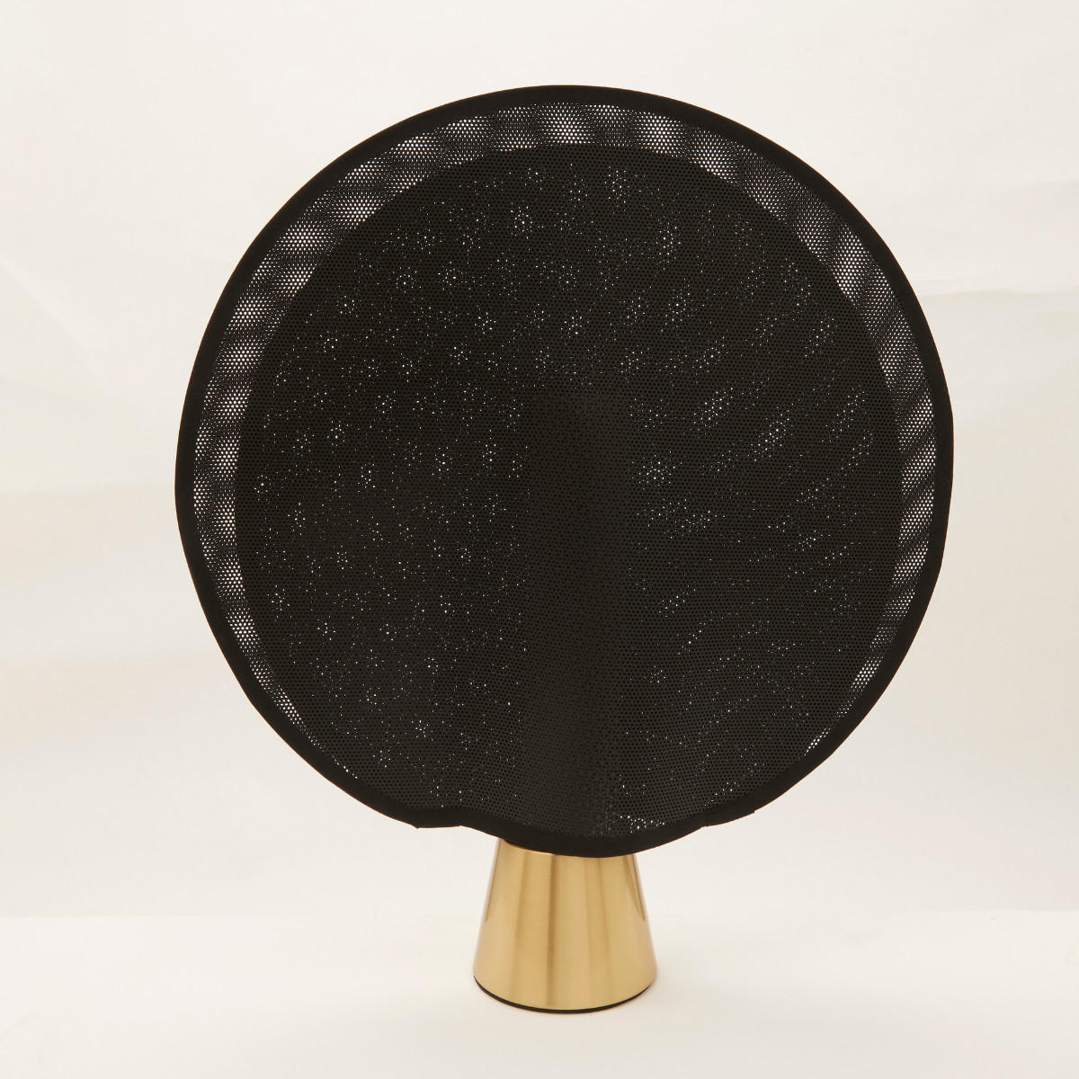 LAMPE Masche D.28cm - Schwarz, Kunststoff (28.5/7.6/39.5cm) - Signature