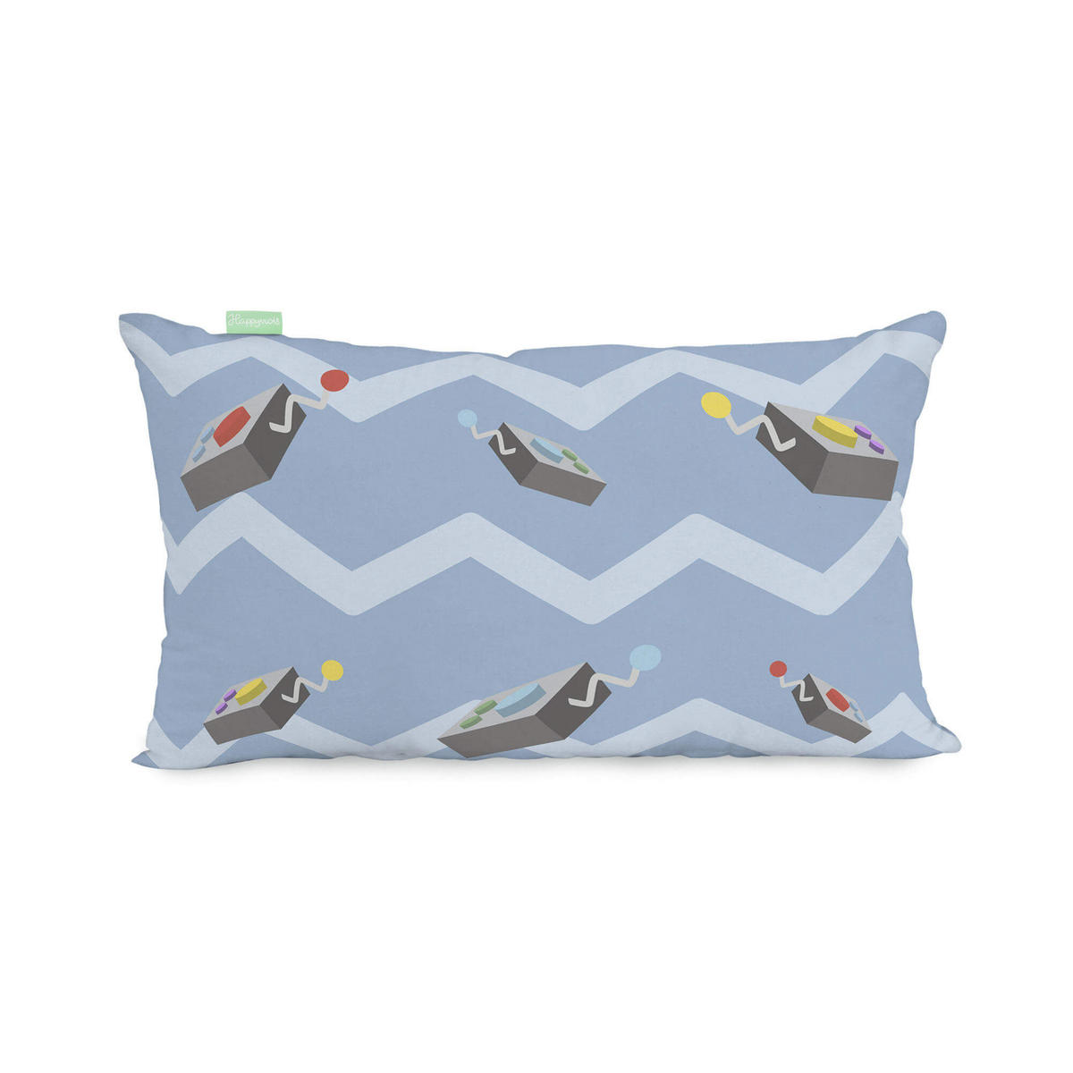 KISSENBEZUG beep 50x30 cm mehrfarbig - Multicolor, Textil (50/30cm) - Happy Friday