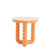 BEISTELLTISCH Vallejo Orange Ø46/46 cm - Orange, Kunststoff (46/46/46cm) - Light & Living