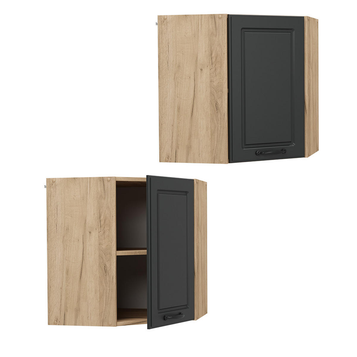 Honigeiche/Anthrazit, Holzwerkstoff (57/60/34.1cm) - Vicco