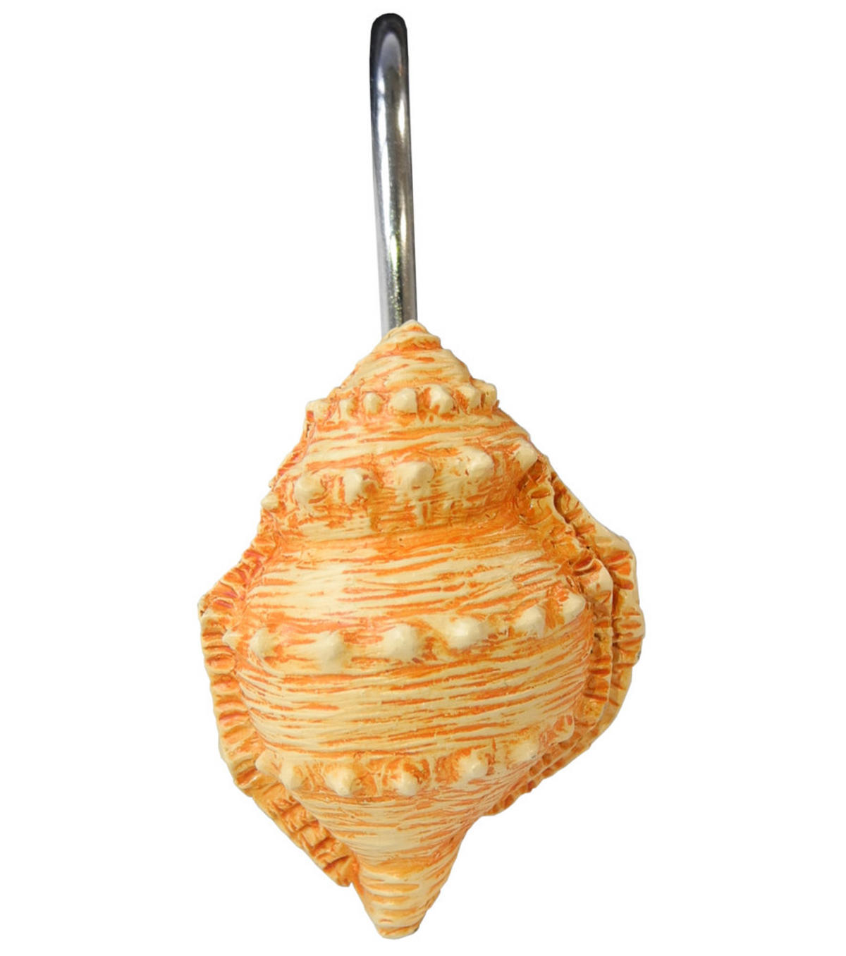 DUSCHVORHANGRINGE Sanibel - Beige, Kunststoff/Metall (4/4/3cm) - Sanilo