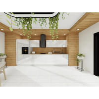 KÜCHENZEILE 420 cm - Aspen KA6-M420 - in Weiß/Hochglanz - Weiß Hochglanz, Holz (420/212/58cm) - Milaros Markt