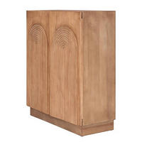 FURNIERTE KOMMODE - MDF - Kieferfarben, Holzwerkstoff (80/88/31cm) - home24