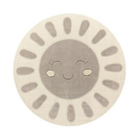 KINDERTEPPICH 120/120 cm Togo 375 - Creme, Kunststoff (120/120cm) - Paco Home
