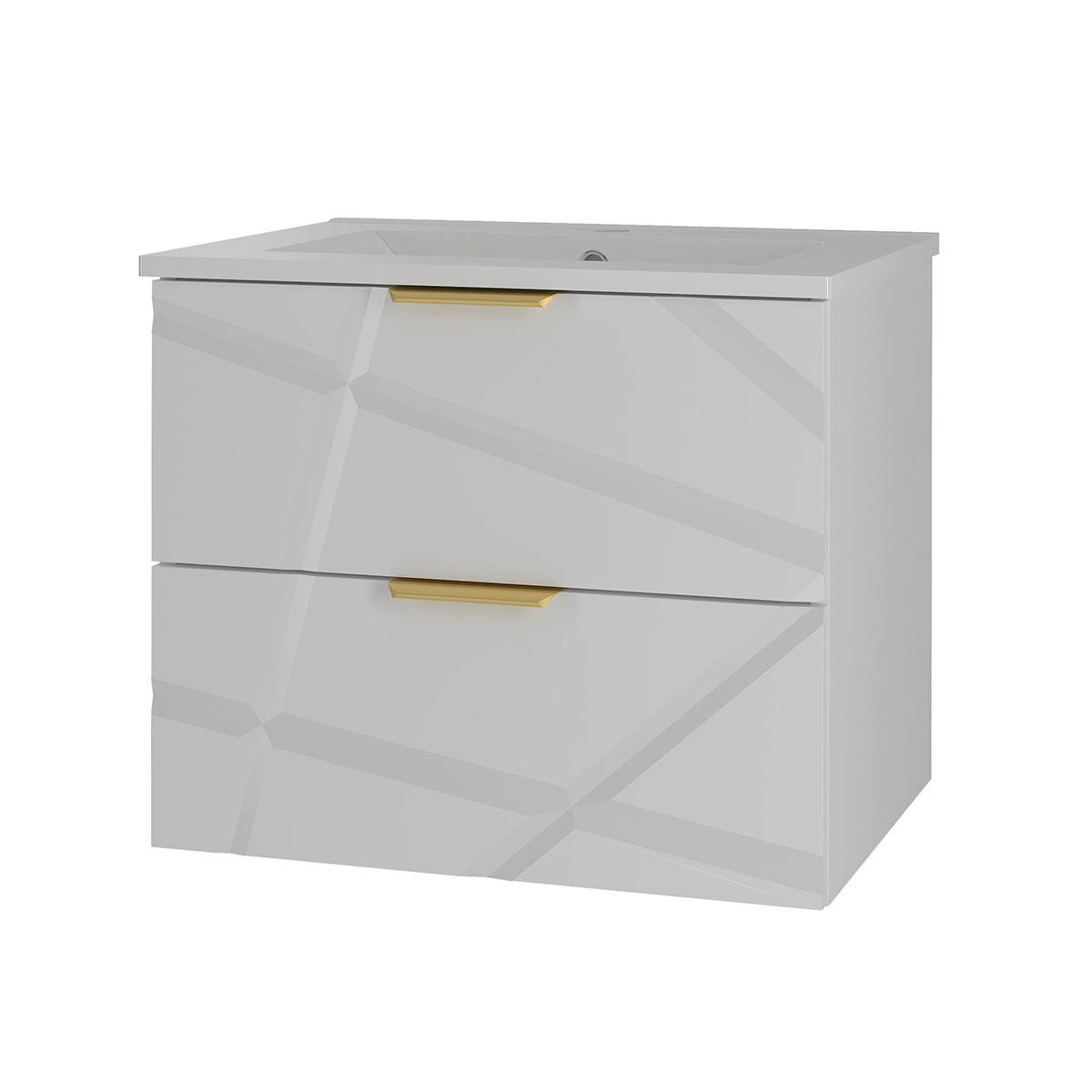 UMIVALNIK 60cm Aurora Bela - bela, leseni material (60/50/45.8cm) - Petits-meubles