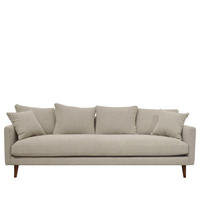 BETTSOFA - Natur meliert - Naturfarben, Textil (233/86/95cm) - Drawer