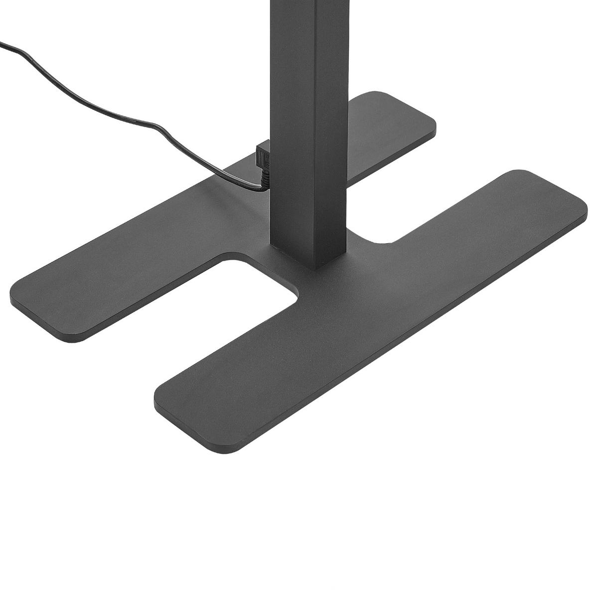STEHLAMPE Sculptor 30/135/197 cm - Schwarz, Metall (30/135/197cm) - Beliani