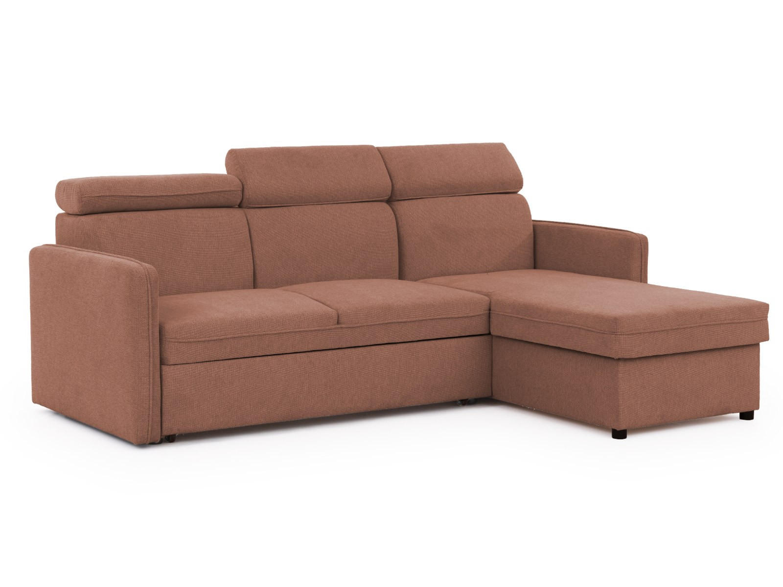 S-Style Ecksofa Terracotta 217x160 cm