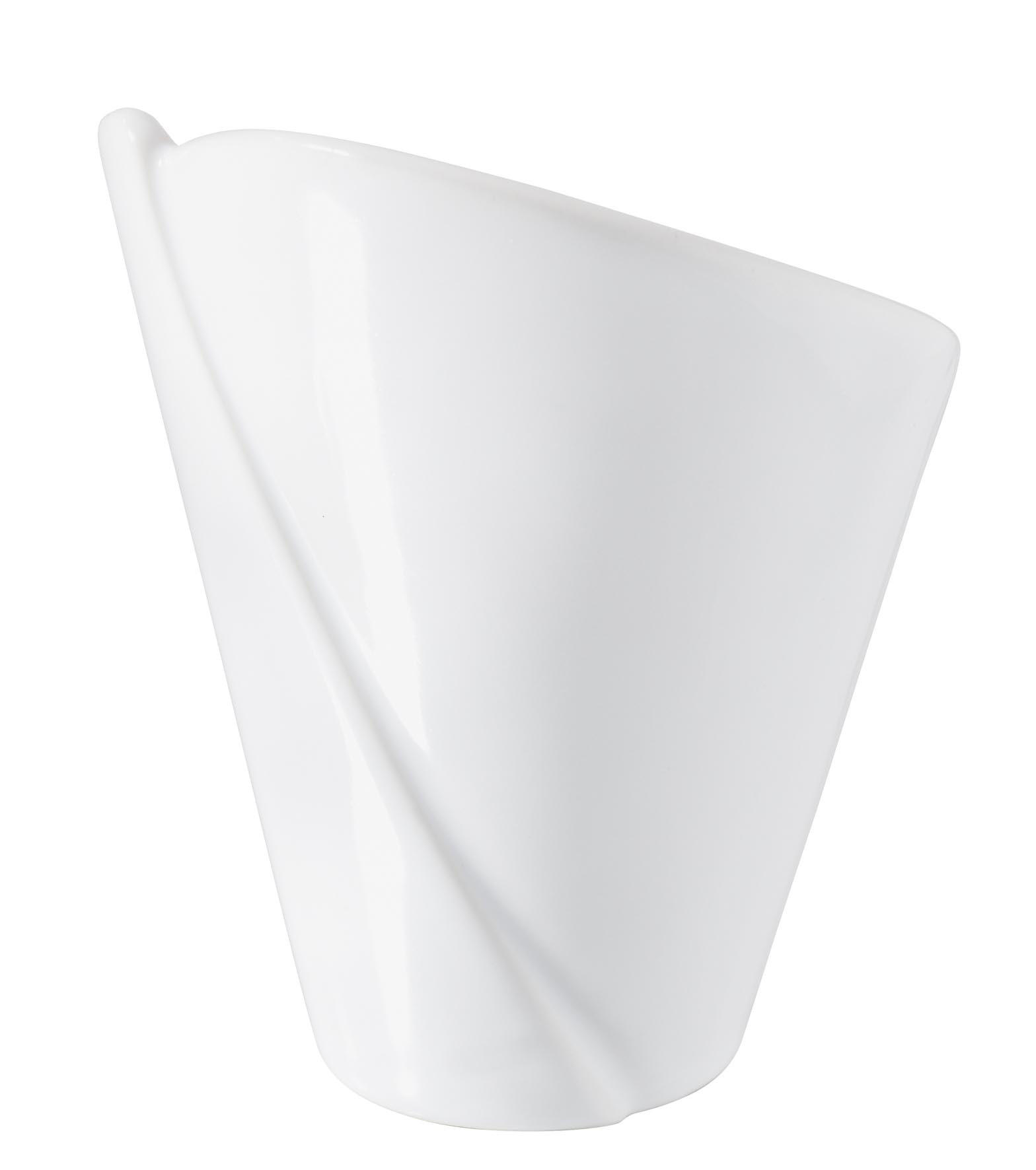 POMMESTÜTE KEGEL MINI 6 cm Weiss - Weiß, Keramik (6/6.5/6cm) - Revol Porcelaine France