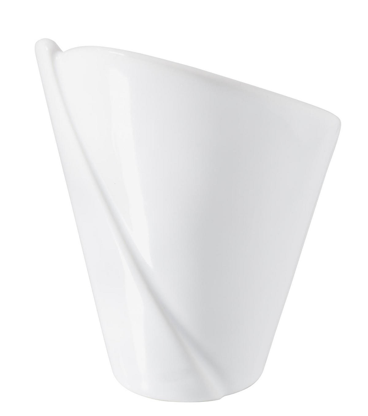 POMMESTÜTE KEGEL MINI 6 cm Weiss - Weiß, Keramik (6/6.5/6cm) - Revol Porcelaine France