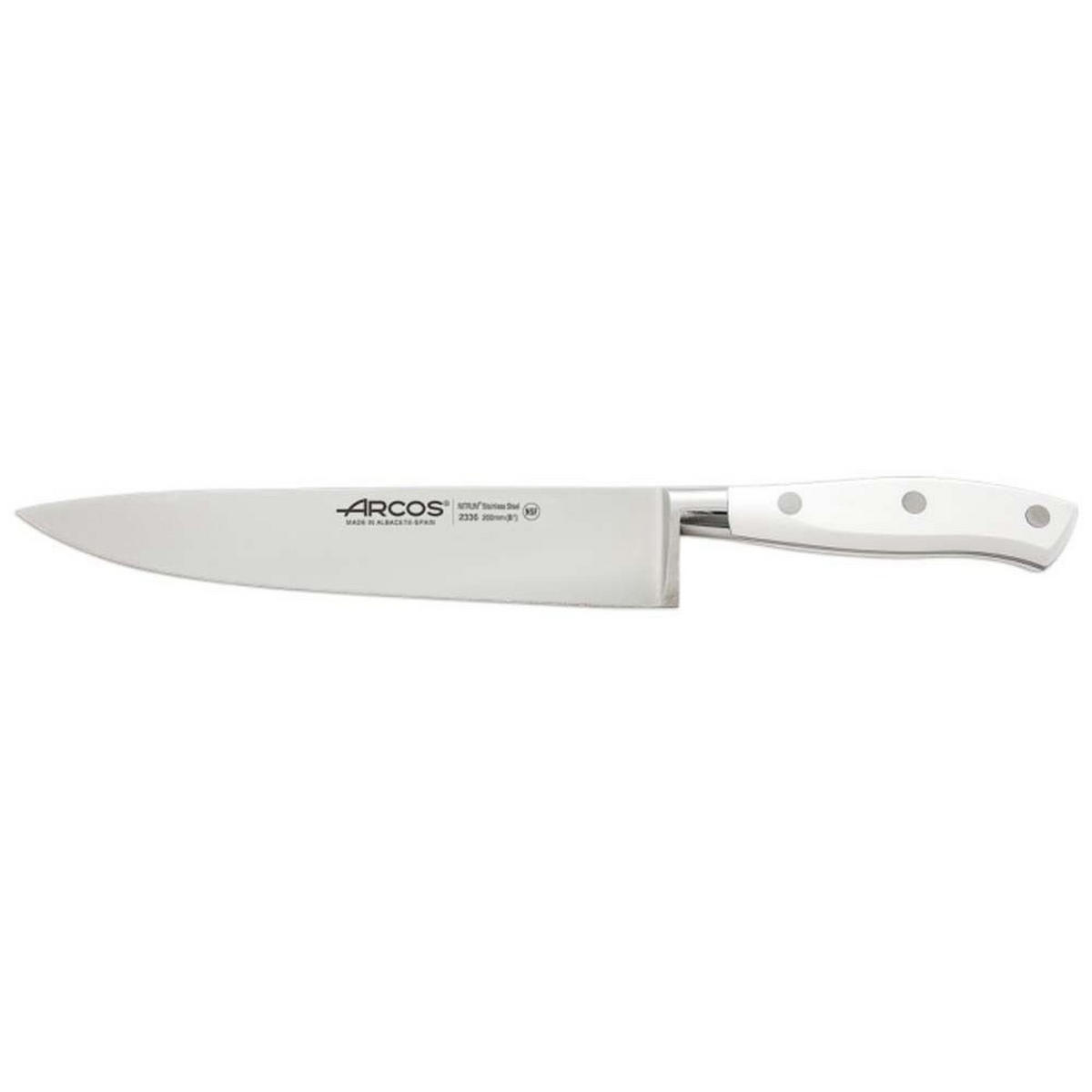 KÜCHENMESSER Silber 30/5/30 cm 233624 - Silberfarben, Metall (30cm) - Arcos
