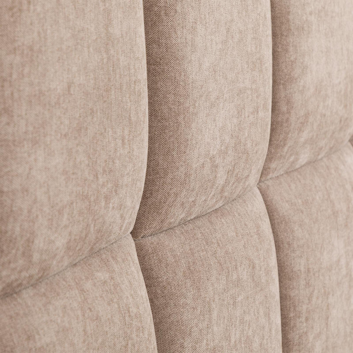 POLSTERBETT EMILIA 180x200 cm braun - Braun, Textil (180/200cm) - IDIMEX